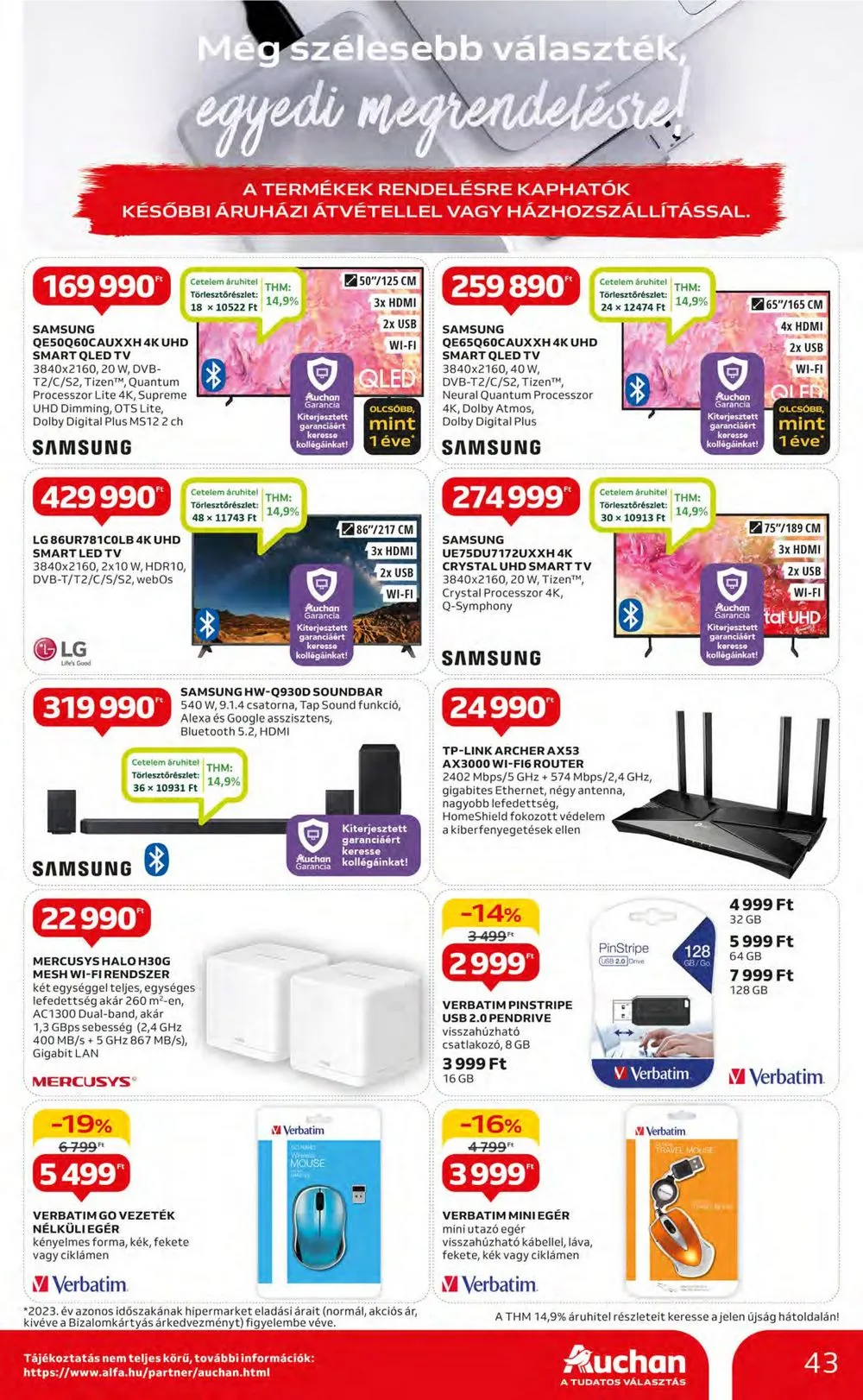 Auchan akciós újság Hipermarket 07.25–07.31 – 43. oldal