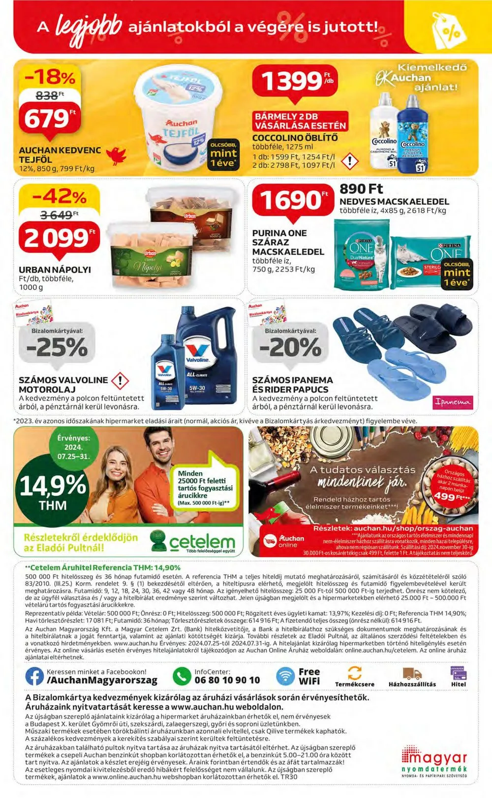 Auchan akciós újság Hipermarket 07.25–07.31 – 46. oldal