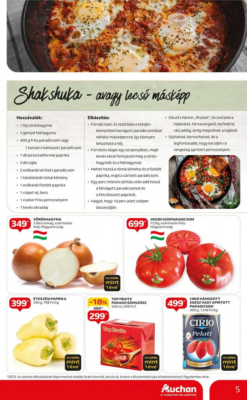 Auchan akciós újság Hipermarket 07.25–07.31 – 5. oldal