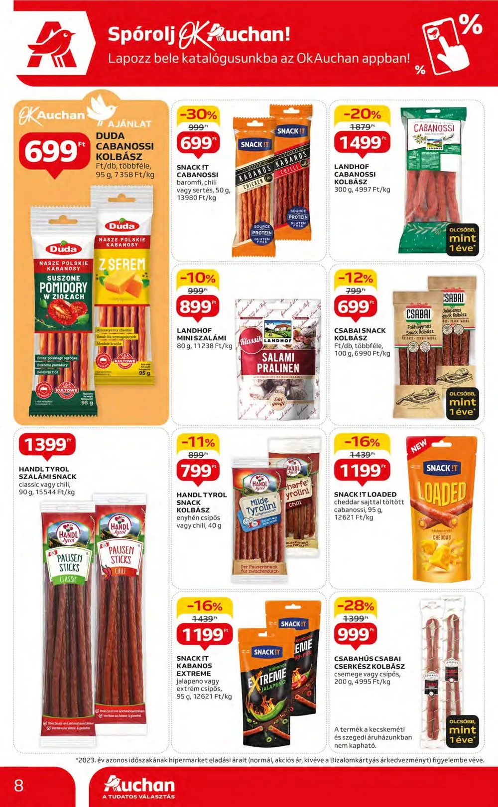 Auchan akciós újság Hipermarket 07.25–07.31 – 8. oldal