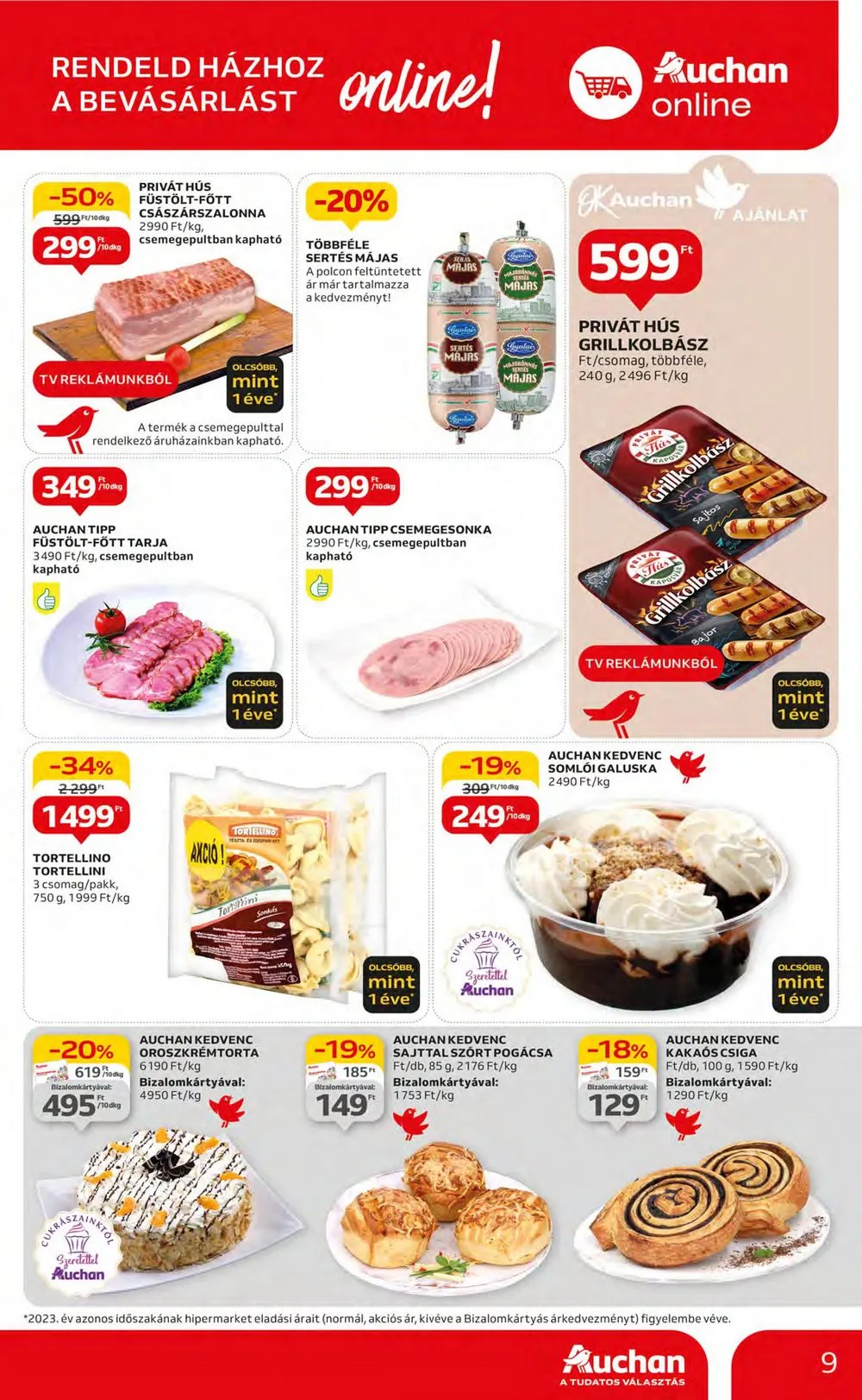 Auchan akciós újság Hipermarket 07.25–07.31 – 9. oldal