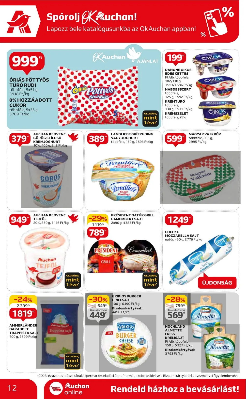 Auchan akciós újság Hipermarket 08.01–08.07 – 12. oldal