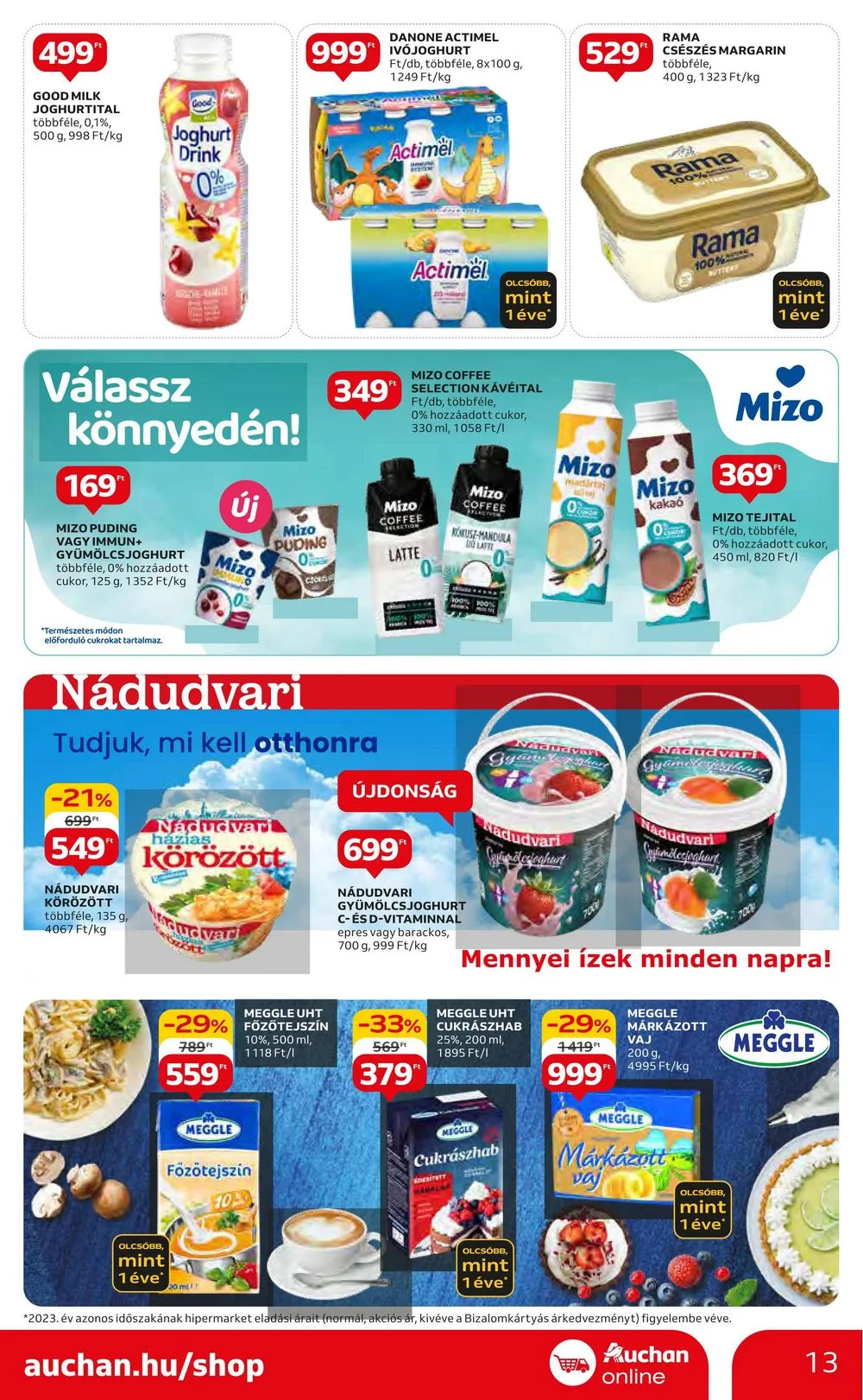 Auchan akciós újság Hipermarket 08.01–08.07 – 13. oldal