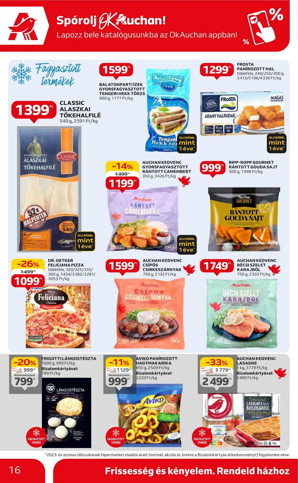 Auchan akciós újság Hipermarket 08.01–08.07 – 16. oldal