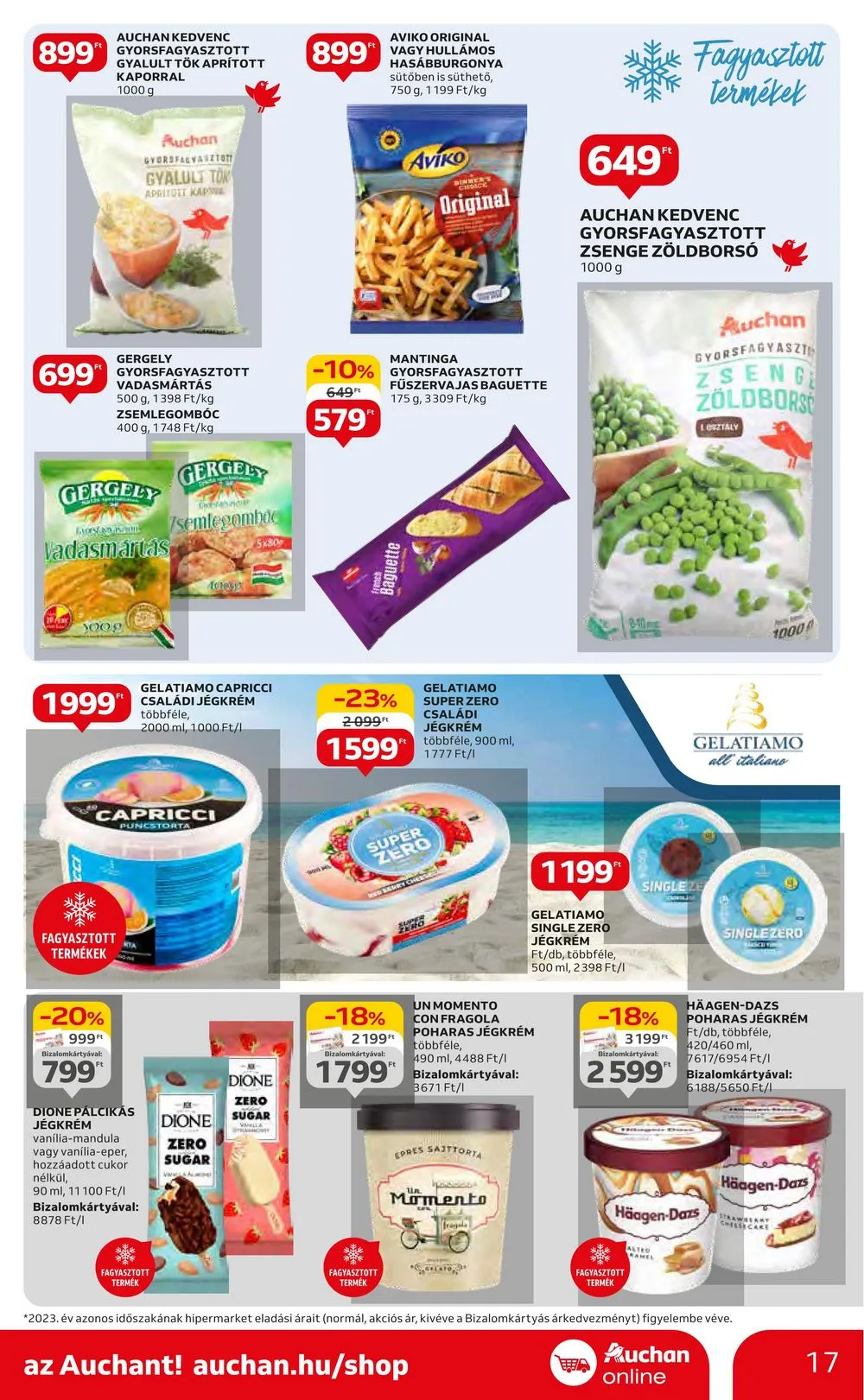 Auchan akciós újság Hipermarket 08.01–08.07 – 17. oldal