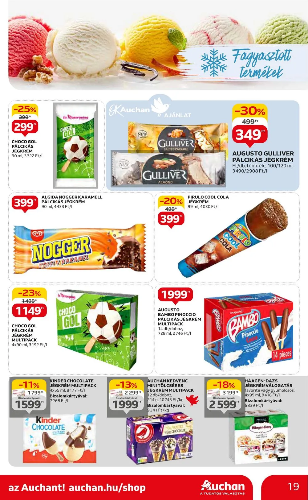 Auchan akciós újság Hipermarket 08.01–08.07 – 19. oldal