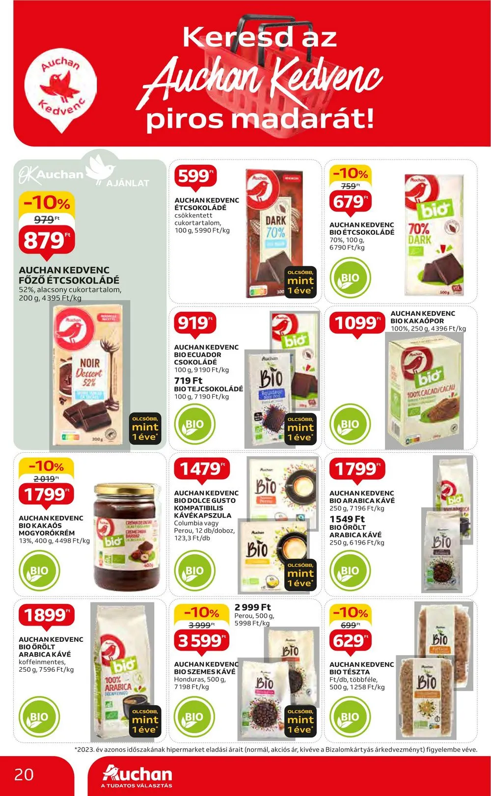 Auchan akciós újság Hipermarket 08.01–08.07 – 20. oldal