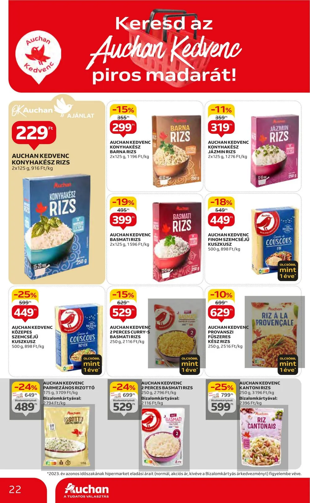 Auchan akciós újság Hipermarket 08.01–08.07 – 22. oldal