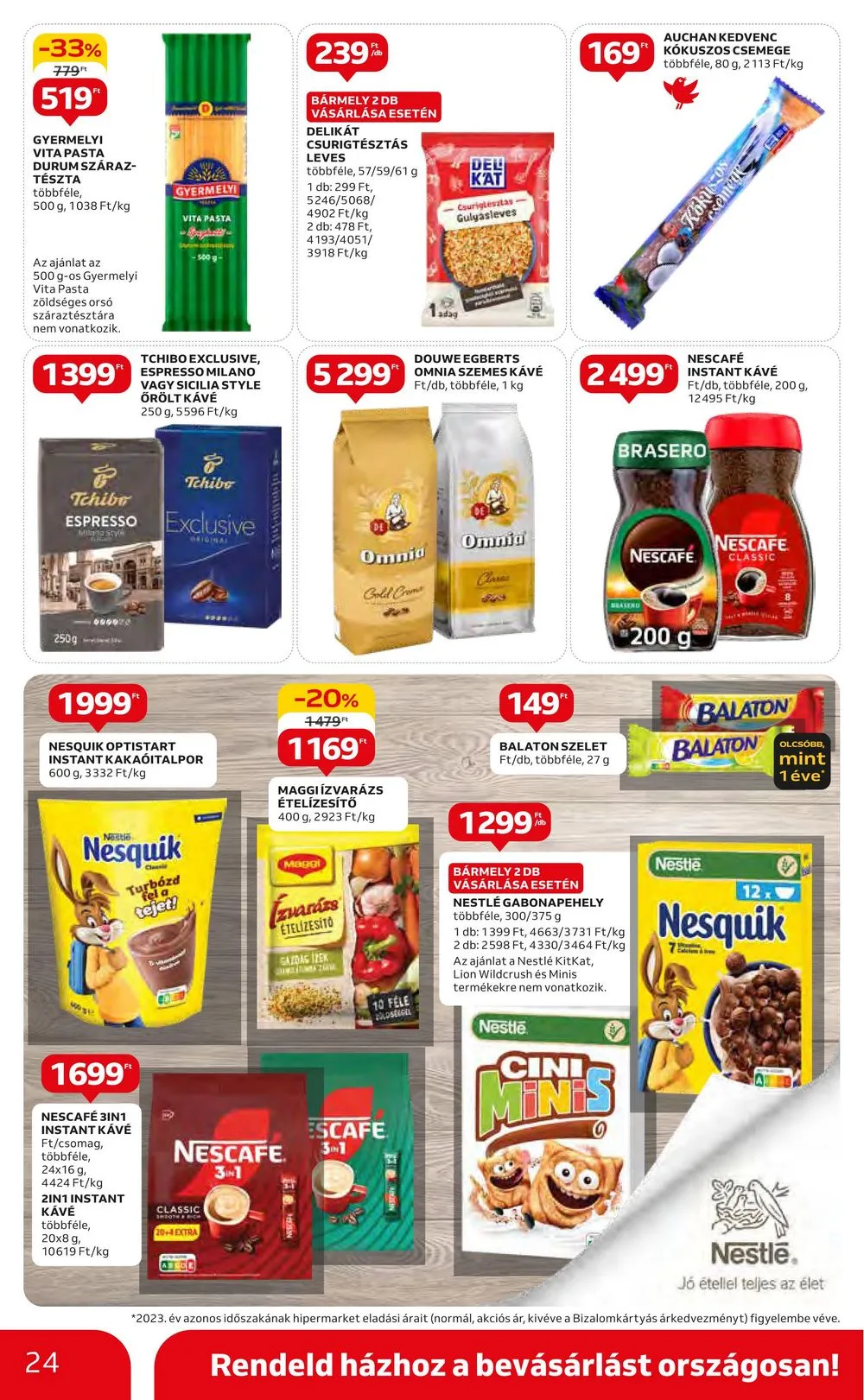 Auchan akciós újság Hipermarket 08.01–08.07 – 24. oldal
