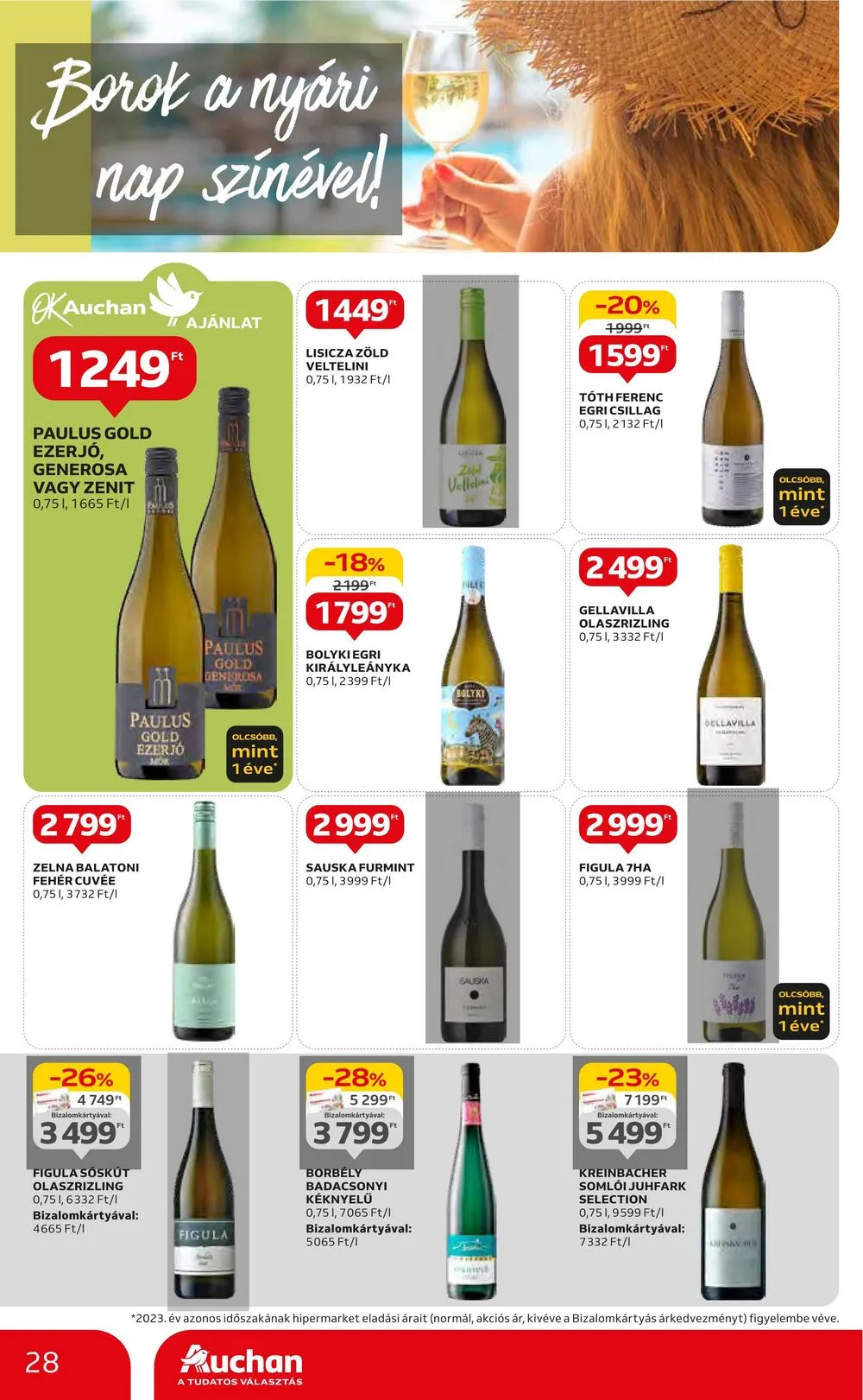 Auchan akciós újság Hipermarket 08.01–08.07 – 28. oldal
