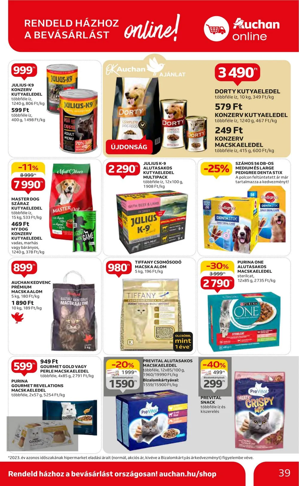 Auchan akciós újság Hipermarket 08.01–08.07 – 39. oldal