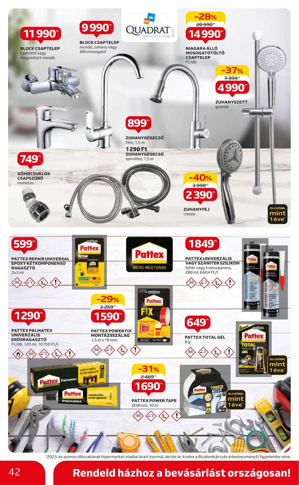Auchan akciós újság Hipermarket 08.01–08.07 – 42. oldal