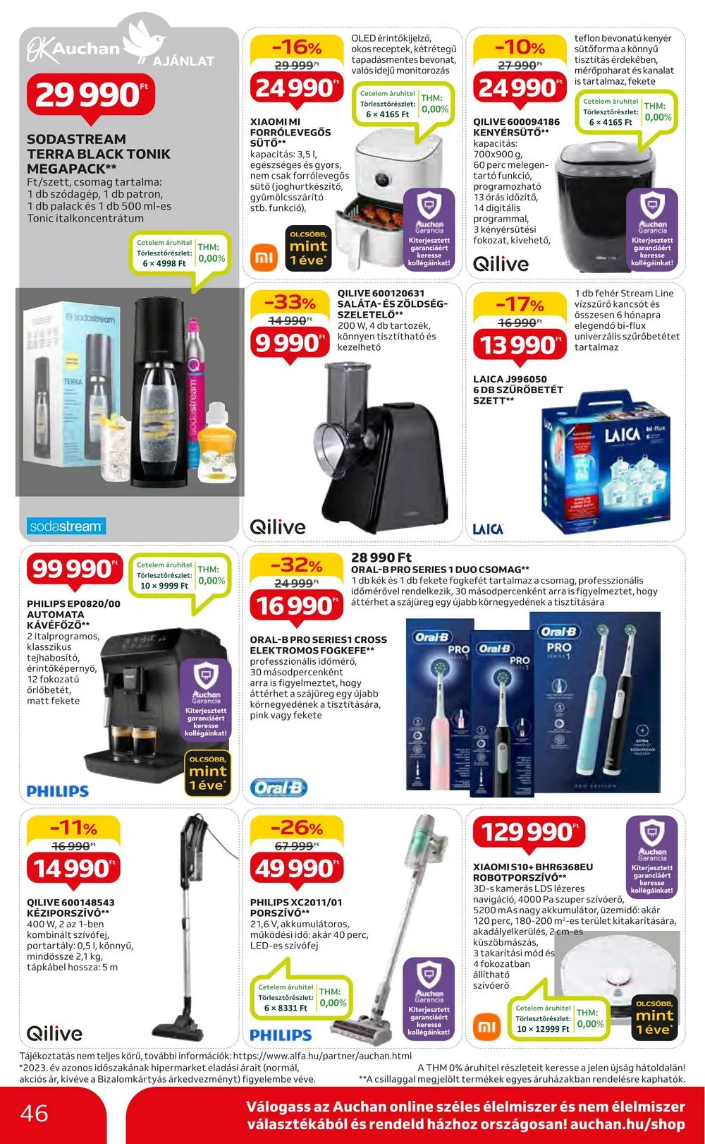Auchan akciós újság Hipermarket 08.01–08.07 – 46. oldal