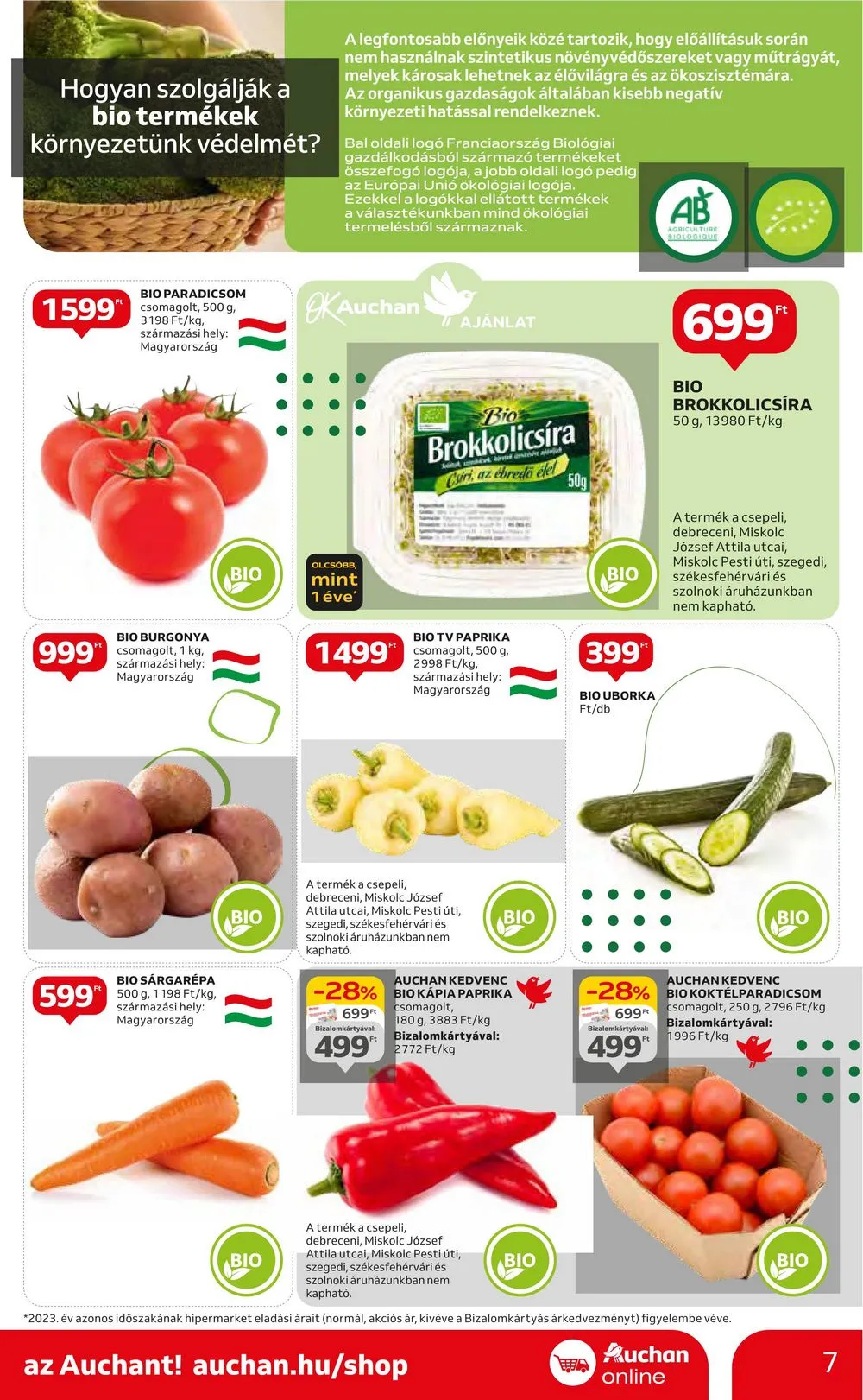 Auchan akciós újság Hipermarket 08.01–08.07 – 7. oldal