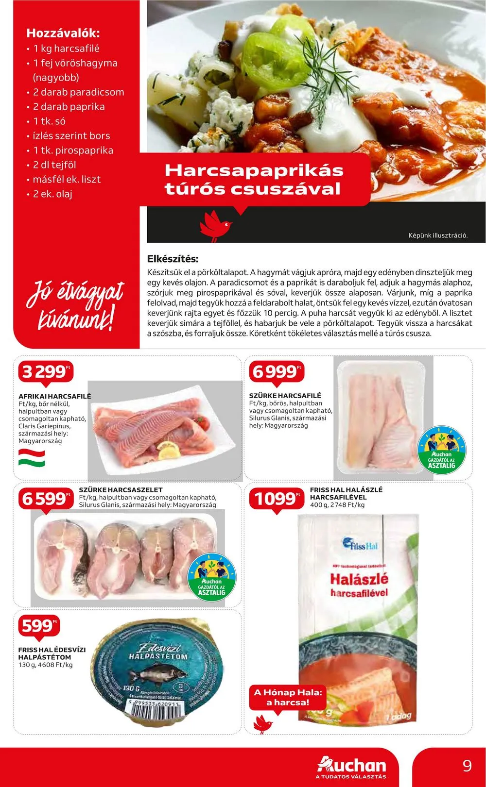 Auchan akciós újság Hipermarket 08.01–08.07 – 9. oldal