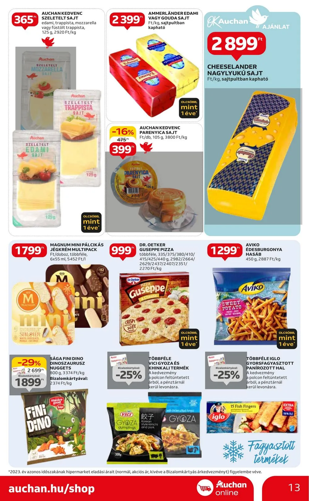 Auchan akciós újság Hipermarket 08.22–08.28 – 13. oldal