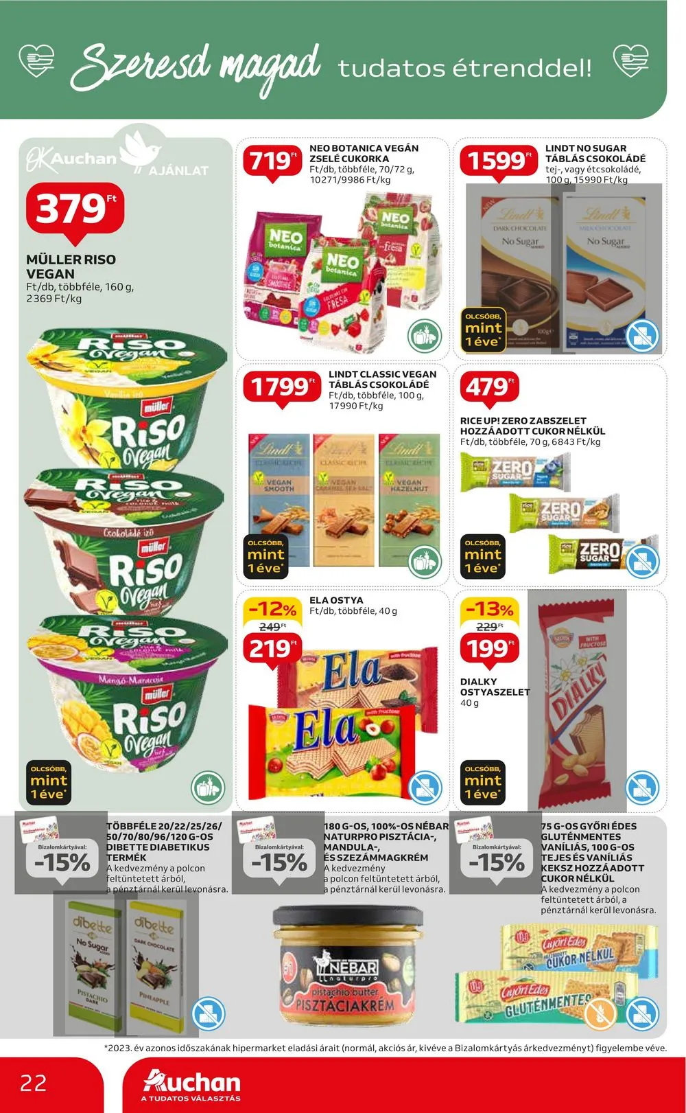 Auchan akciós újság Hipermarket 08.22–08.28 – 22. oldal