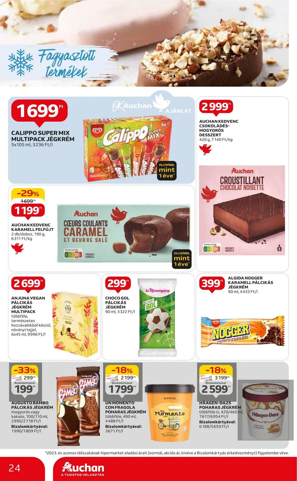 Auchan akciós újság Hipermarket 08.22–08.28 – 24. oldal