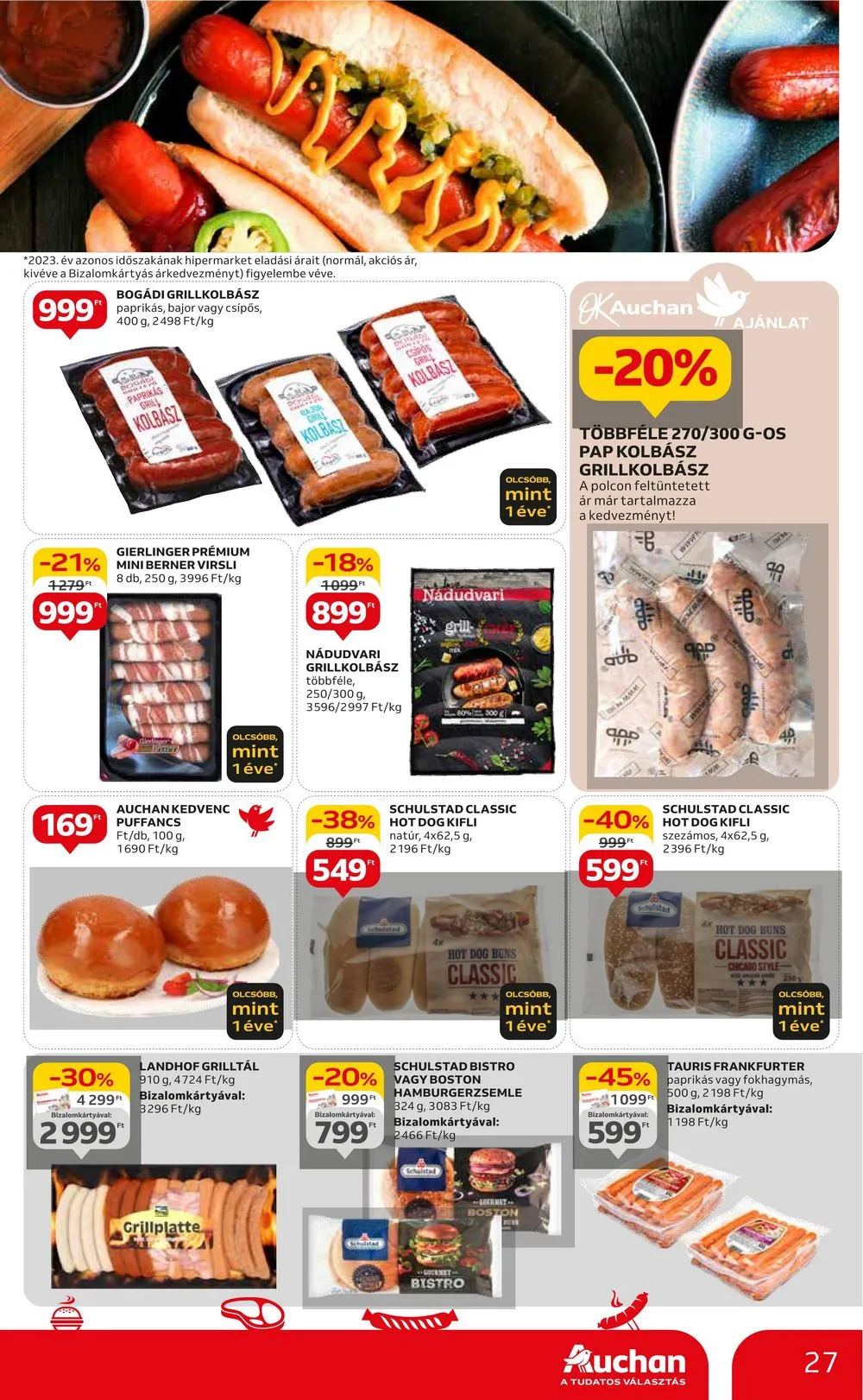 Auchan akciós újság Hipermarket 08.22–08.28 – 27. oldal