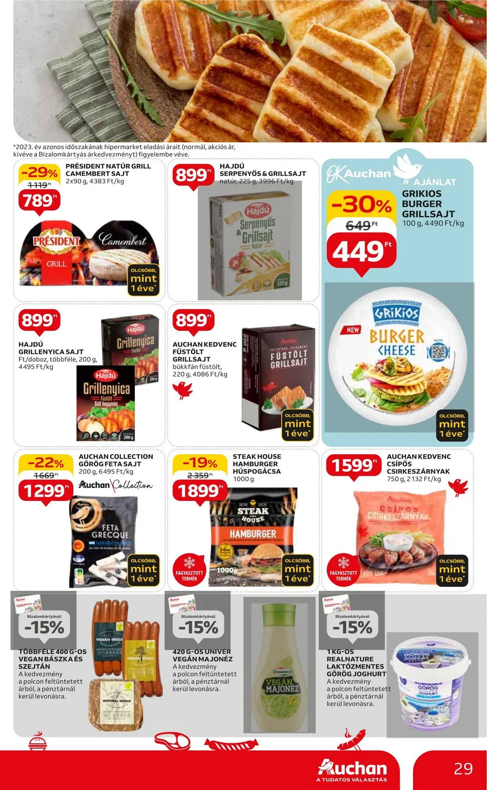 Auchan akciós újság Hipermarket 08.22–08.28 – 29. oldal
