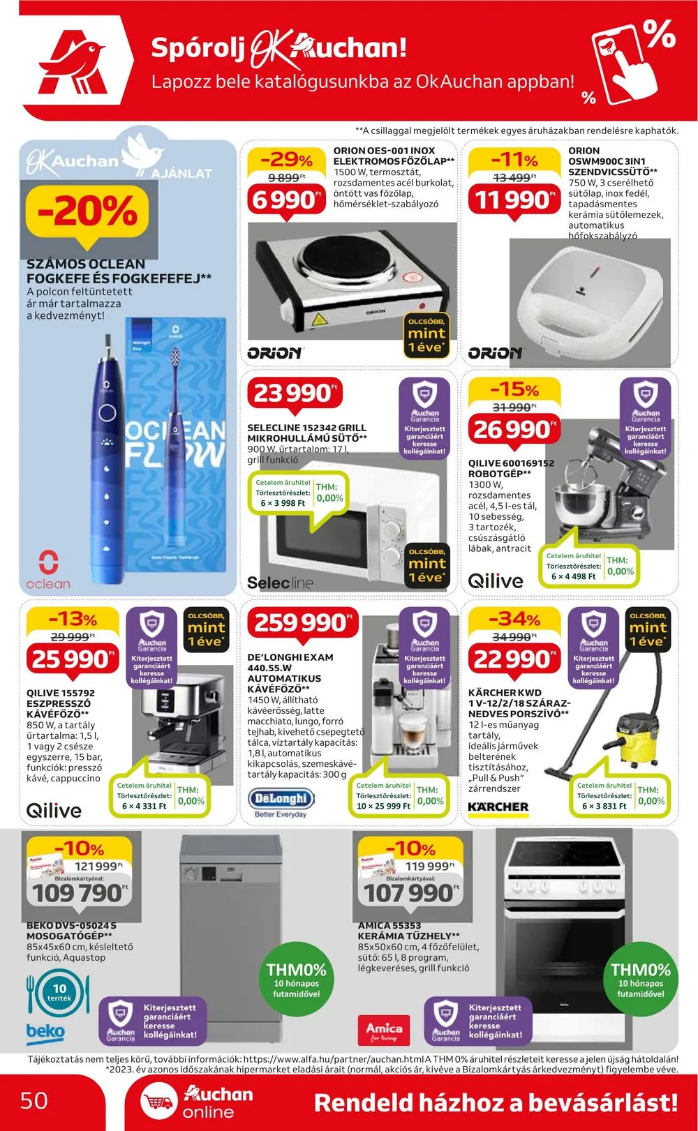 Auchan akciós újság Hipermarket 08.22–08.28 – 50. oldal