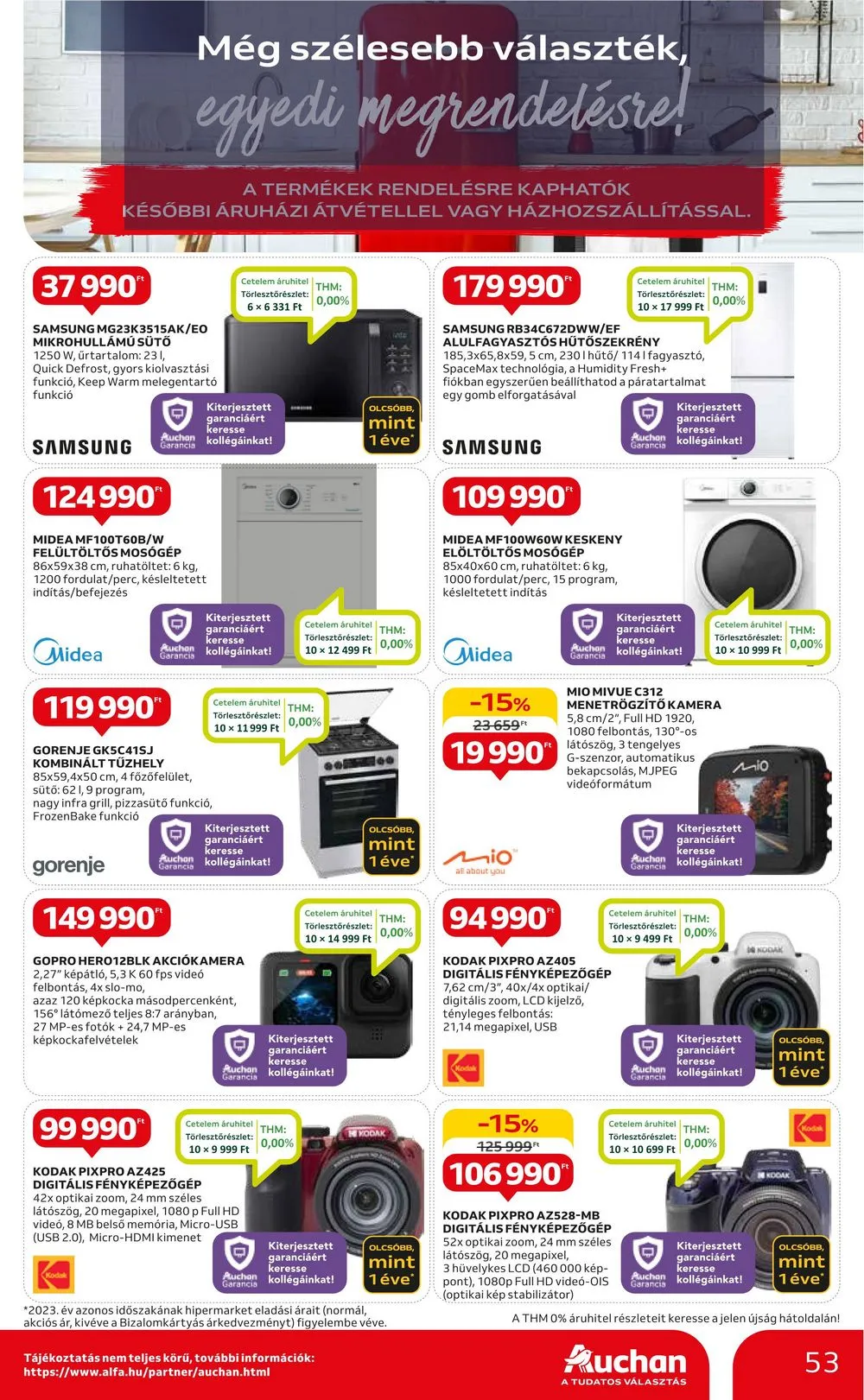 Auchan akciós újság Hipermarket 08.22–08.28 – 53. oldal