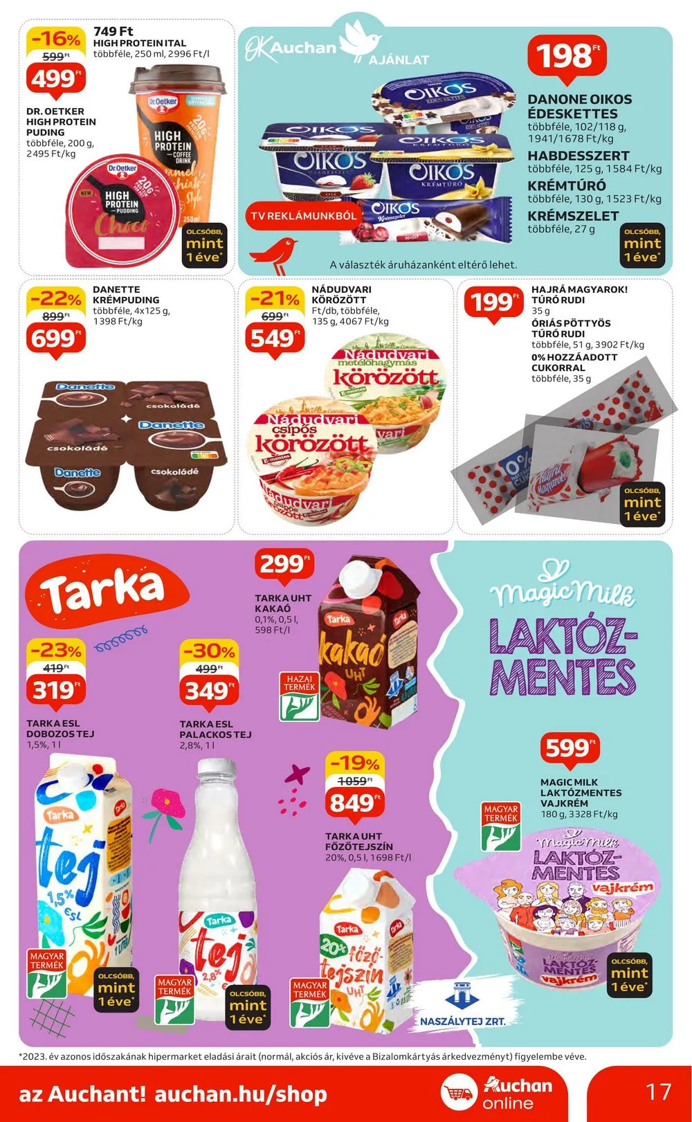 Auchan akciós újság Hipermarket 08.29–09.04 – 17. oldal