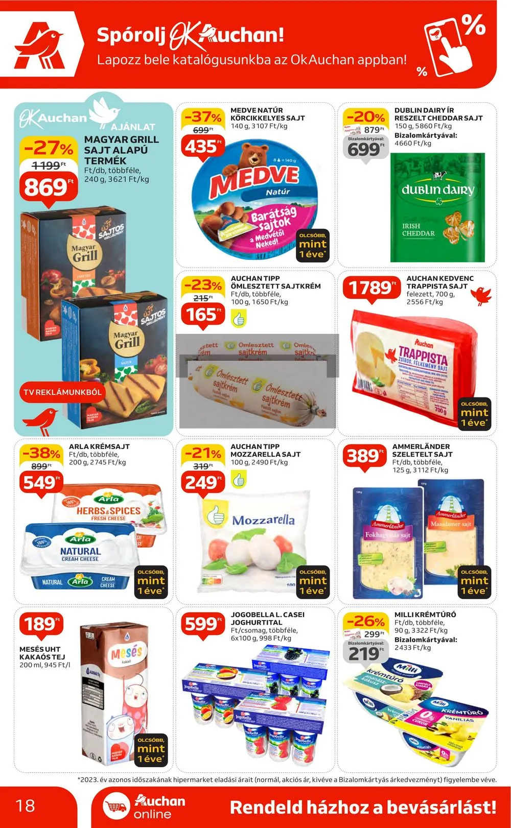 Auchan akciós újság Hipermarket 08.29–09.04 – 18. oldal