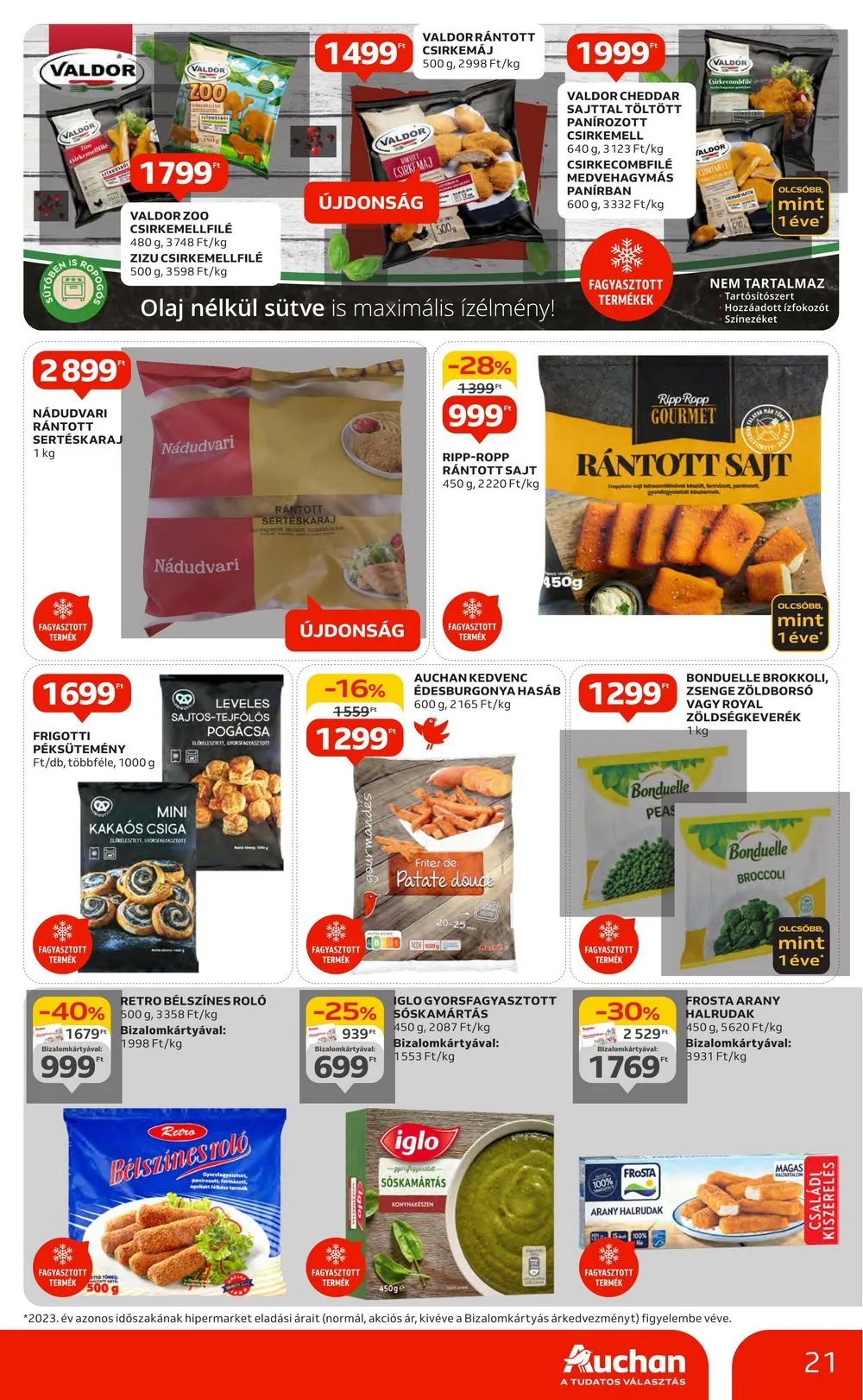 Auchan akciós újság Hipermarket 08.29–09.04 – 21. oldal