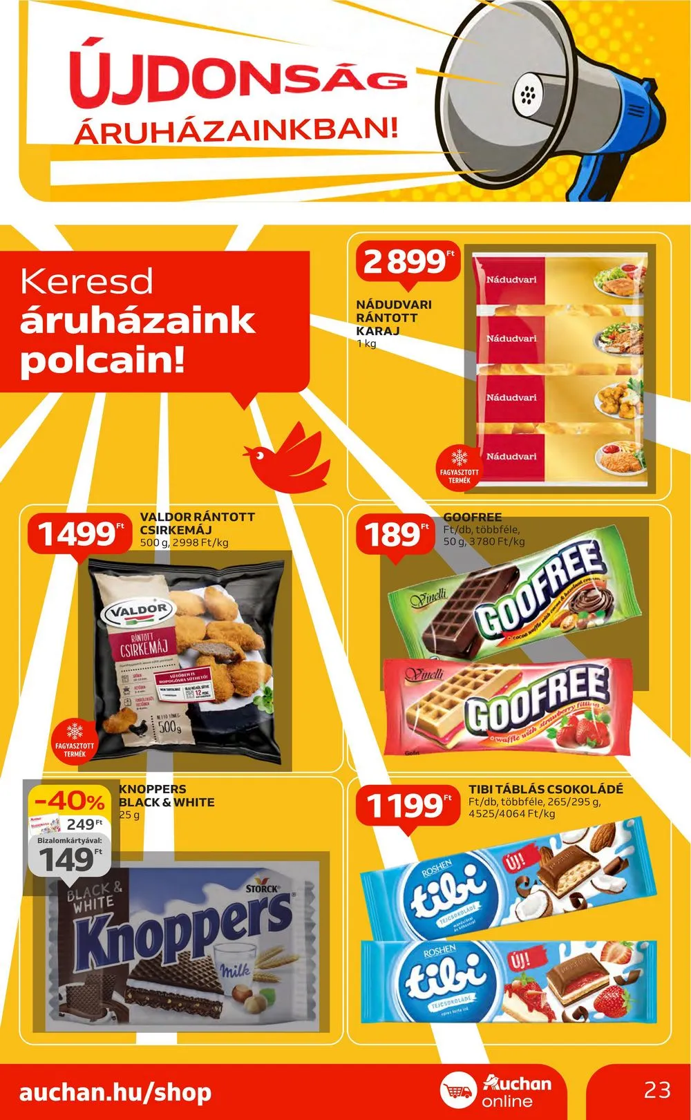 Auchan akciós újság Hipermarket 08.29–09.04 – 23. oldal