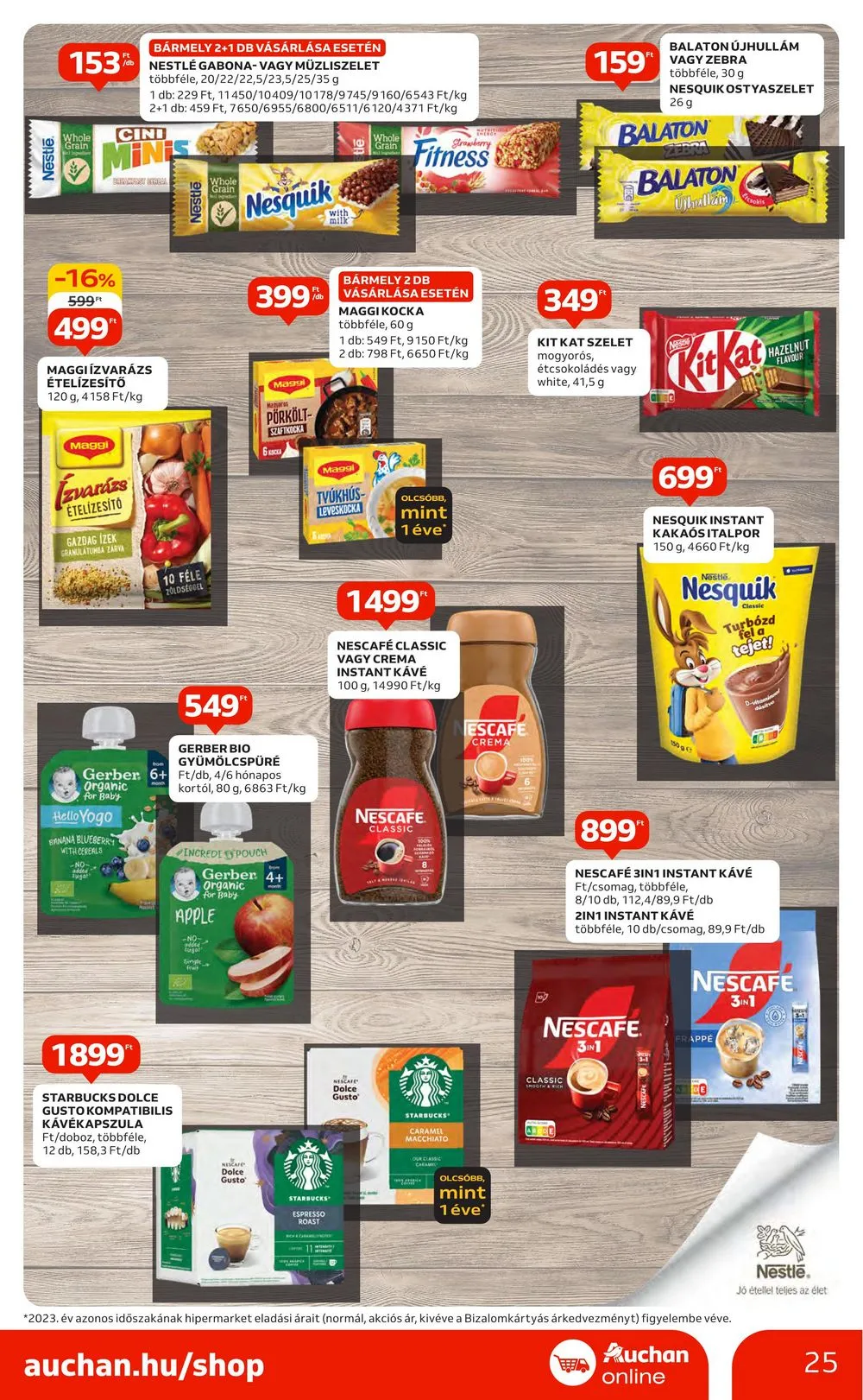Auchan akciós újság Hipermarket 08.29–09.04 – 25. oldal