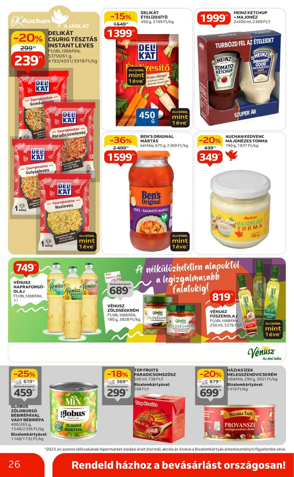 Auchan akciós újság Hipermarket 08.29–09.04 – 26. oldal