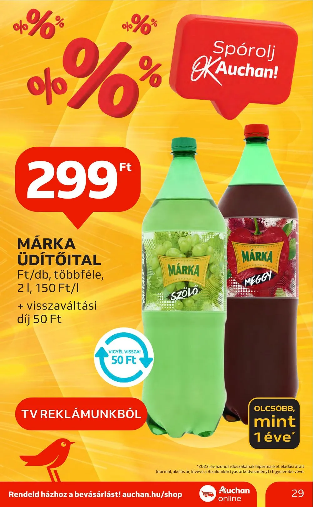 Auchan akciós újság Hipermarket 08.29–09.04 – 29. oldal