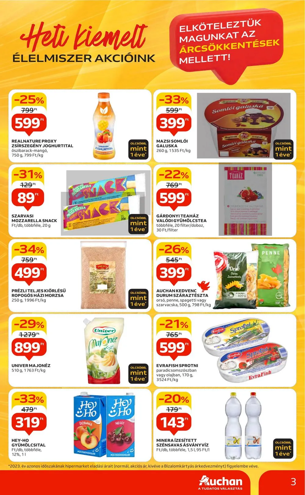 Auchan akciós újság Hipermarket 08.29–09.04 – 3. oldal