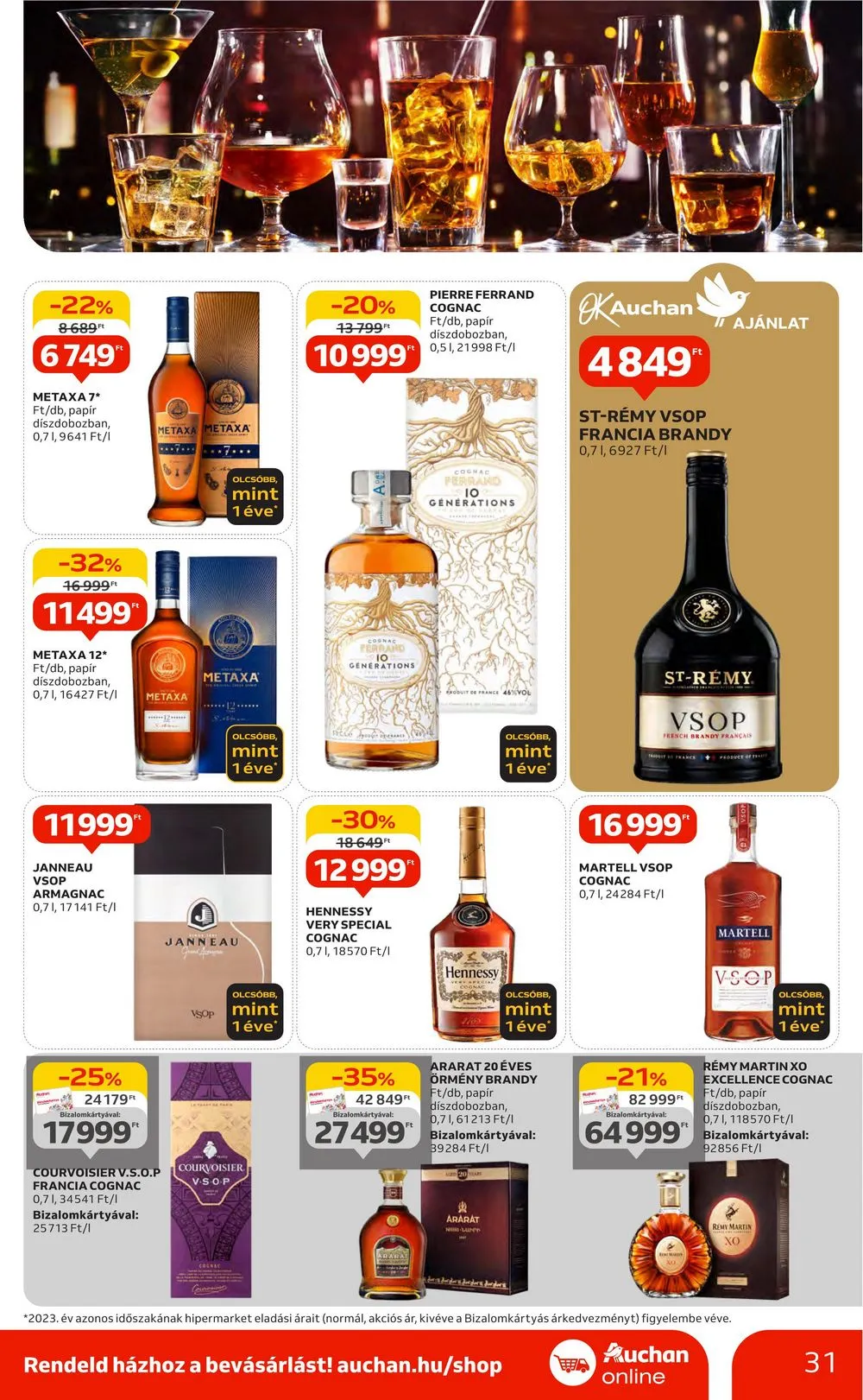 Auchan akciós újság Hipermarket 08.29–09.04 – 31. oldal