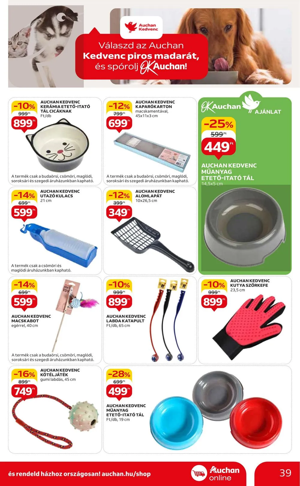 Auchan akciós újság Hipermarket 08.29–09.04 – 39. oldal