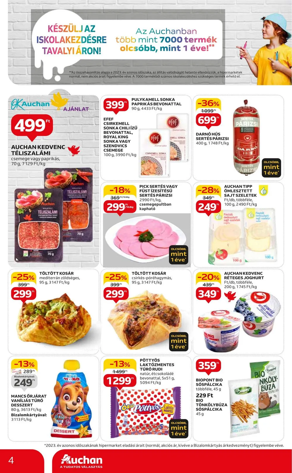 Auchan akciós újság Hipermarket 08.29–09.04 – 4. oldal