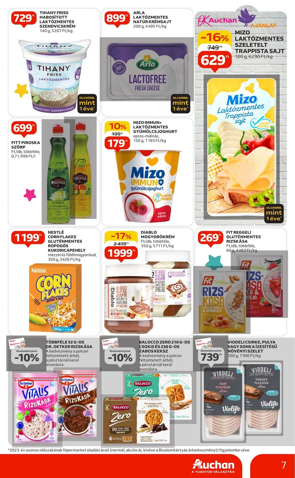 Auchan akciós újság Hipermarket 08.29–09.04 – 7. oldal