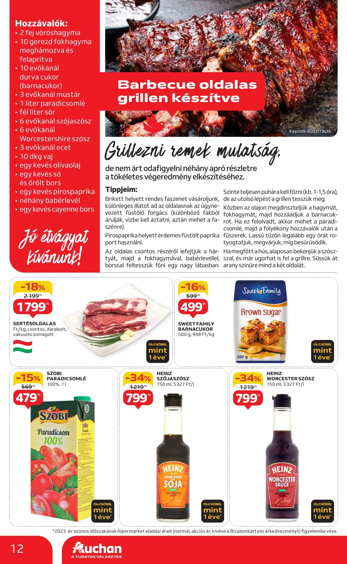 Auchan akciós újság Hipermarket 09.19–09.25 – 12. oldal