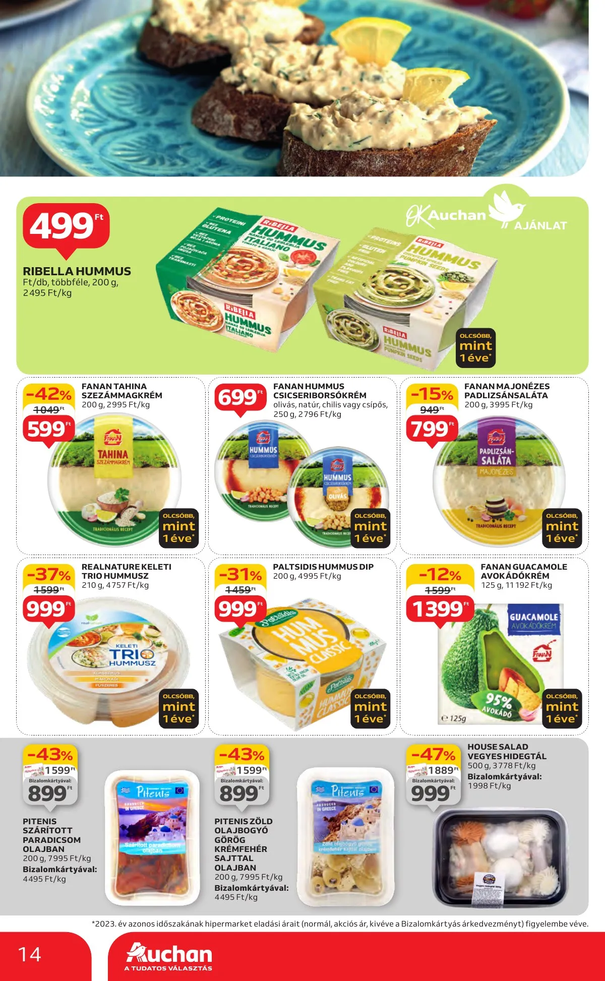 Auchan akciós újság Hipermarket 09.19–09.25 – 14. oldal