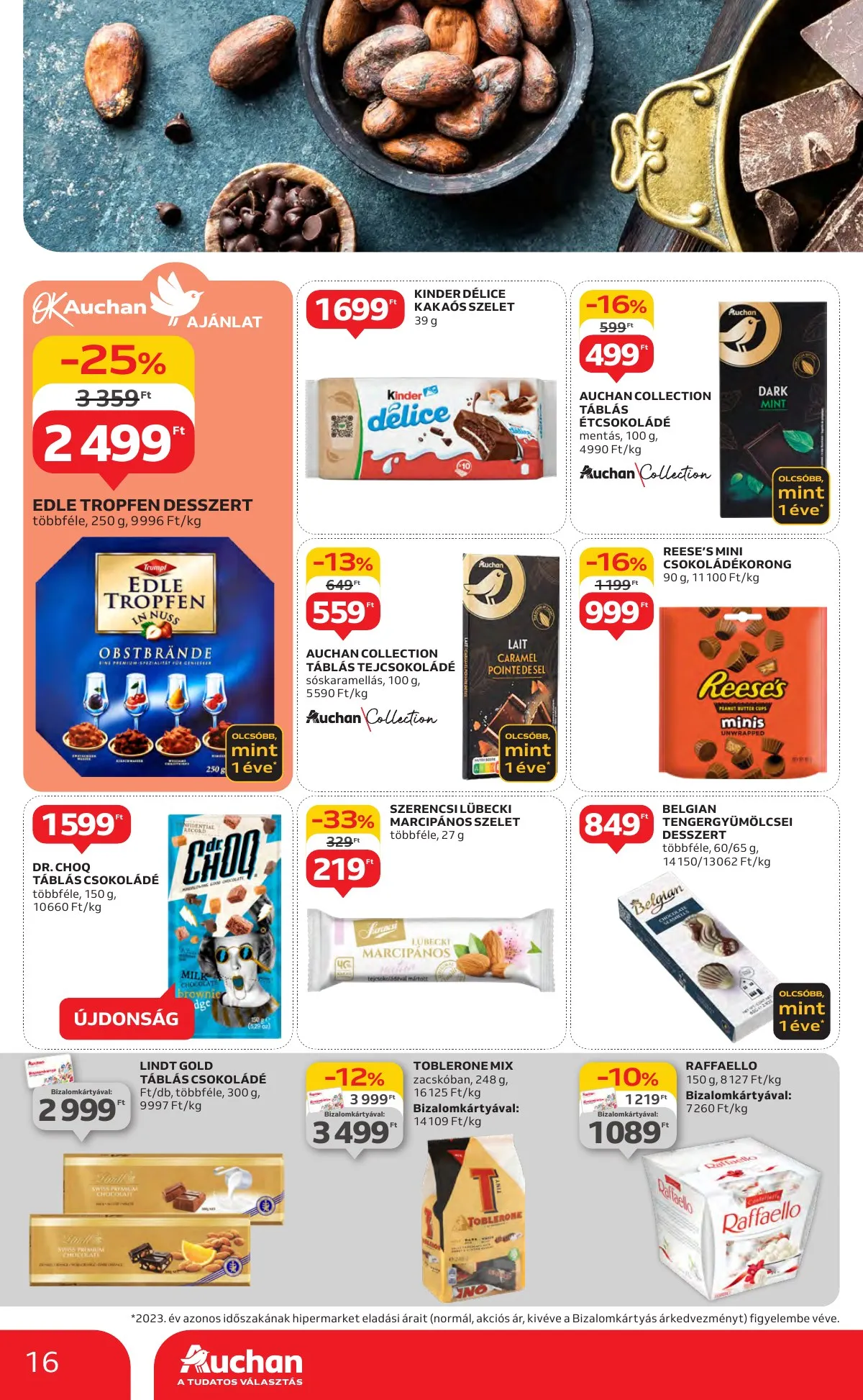 Auchan akciós újság Hipermarket 09.19–09.25 – 16. oldal