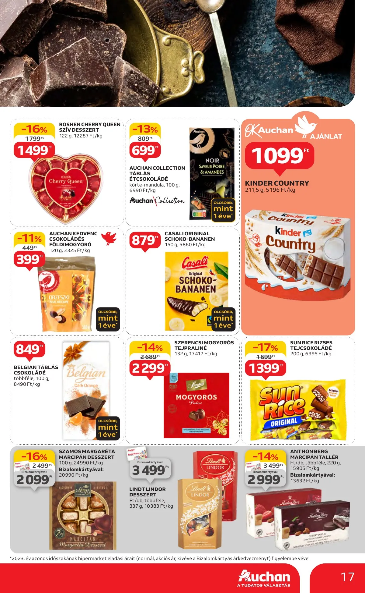 Auchan akciós újság Hipermarket 09.19–09.25 – 17. oldal
