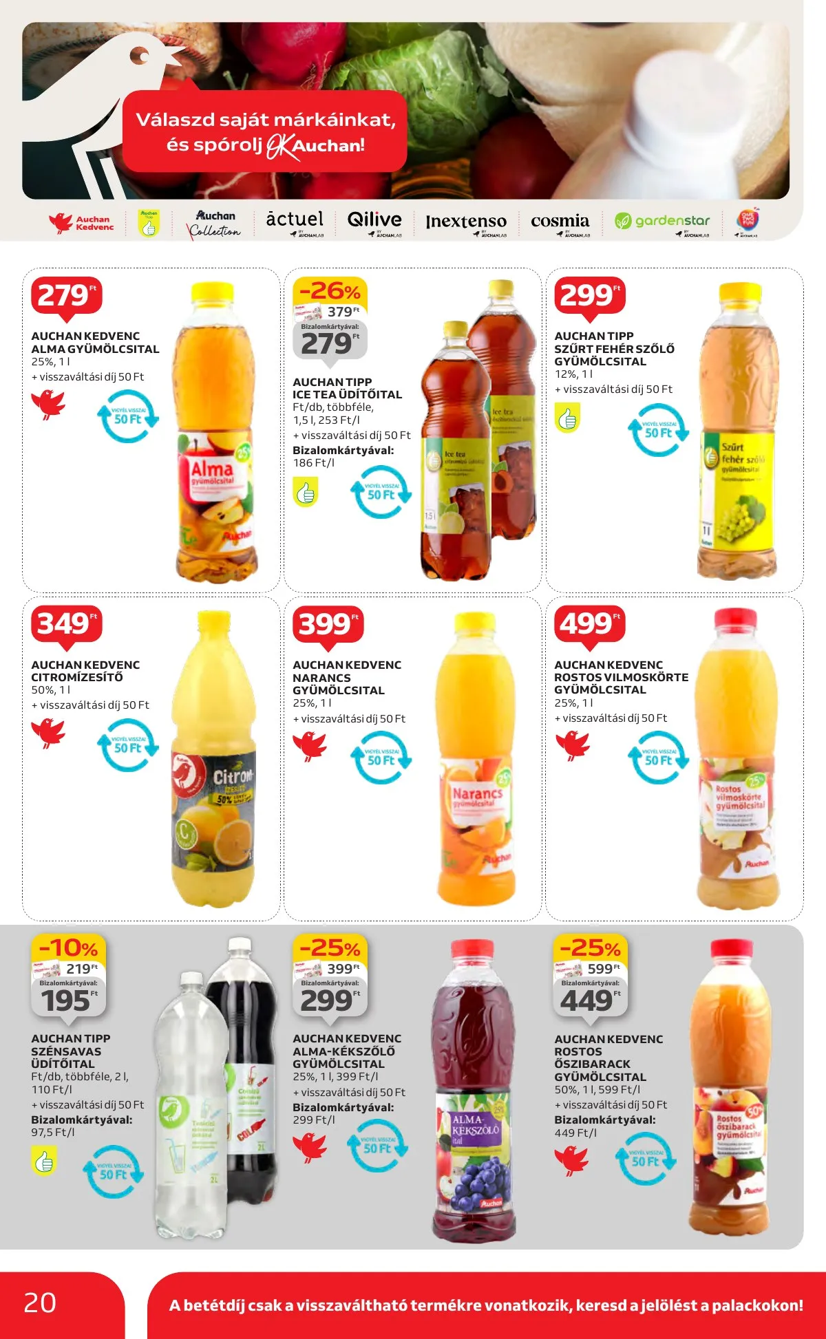 Auchan akciós újság Hipermarket 09.19–09.25 – 20. oldal