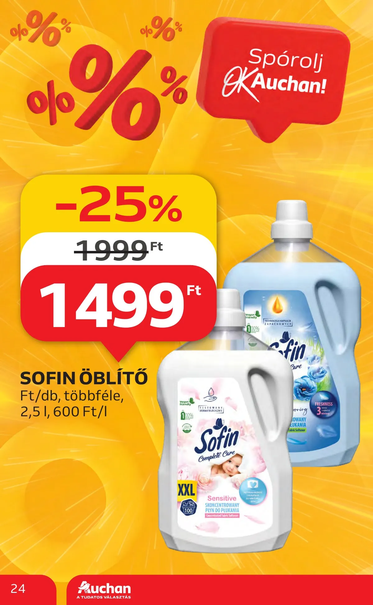Auchan akciós újság Hipermarket 09.19–09.25 – 24. oldal