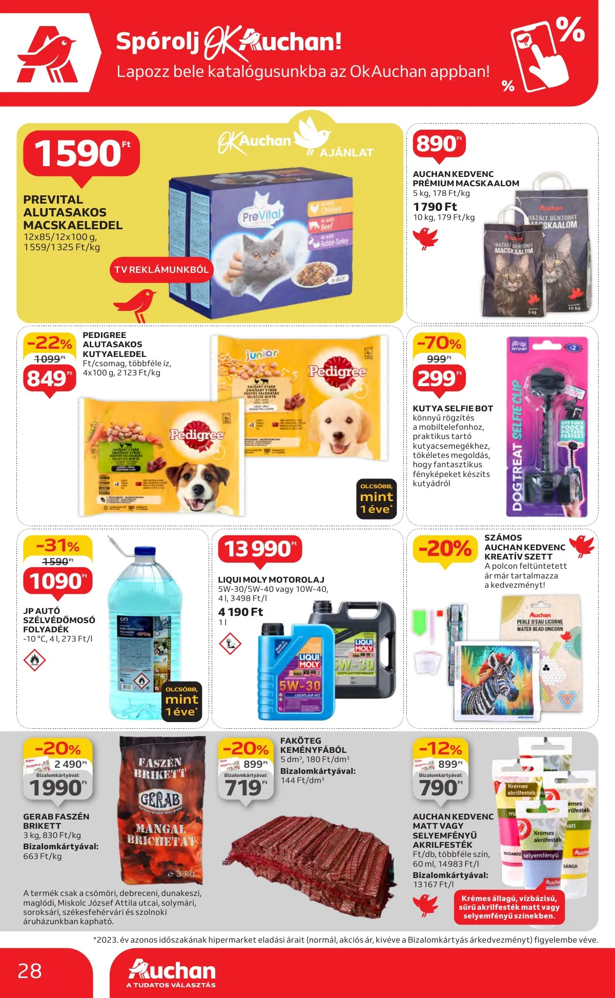 Auchan akciós újság Hipermarket 09.19–09.25 – 28. oldal