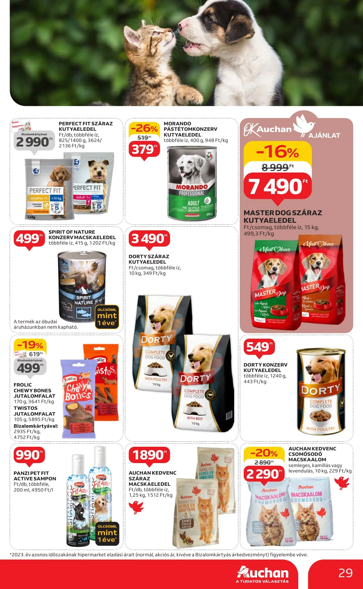 Auchan akciós újság Hipermarket 09.19–09.25 – 29. oldal