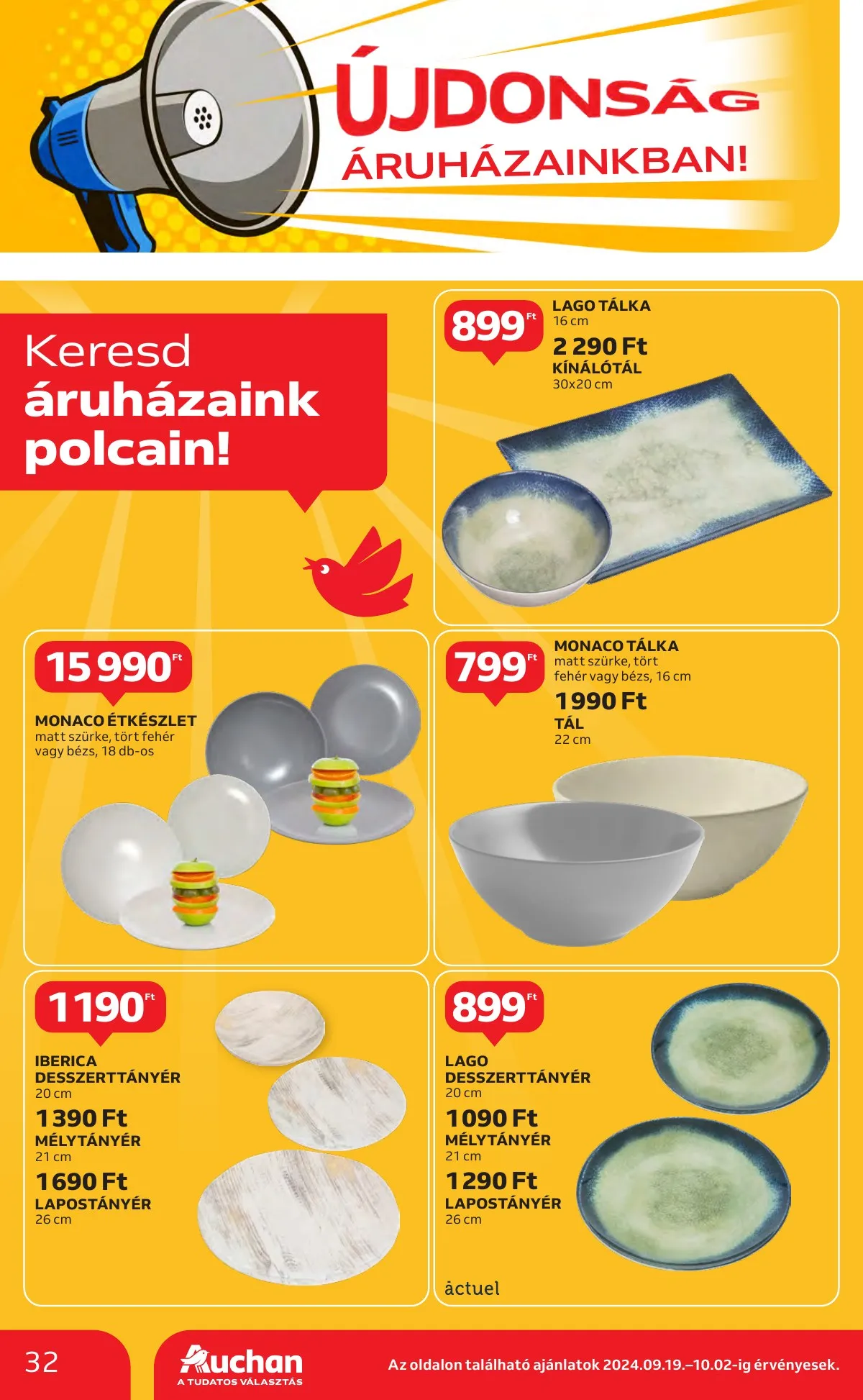 Auchan akciós újság Hipermarket 09.19–09.25 – 32. oldal
