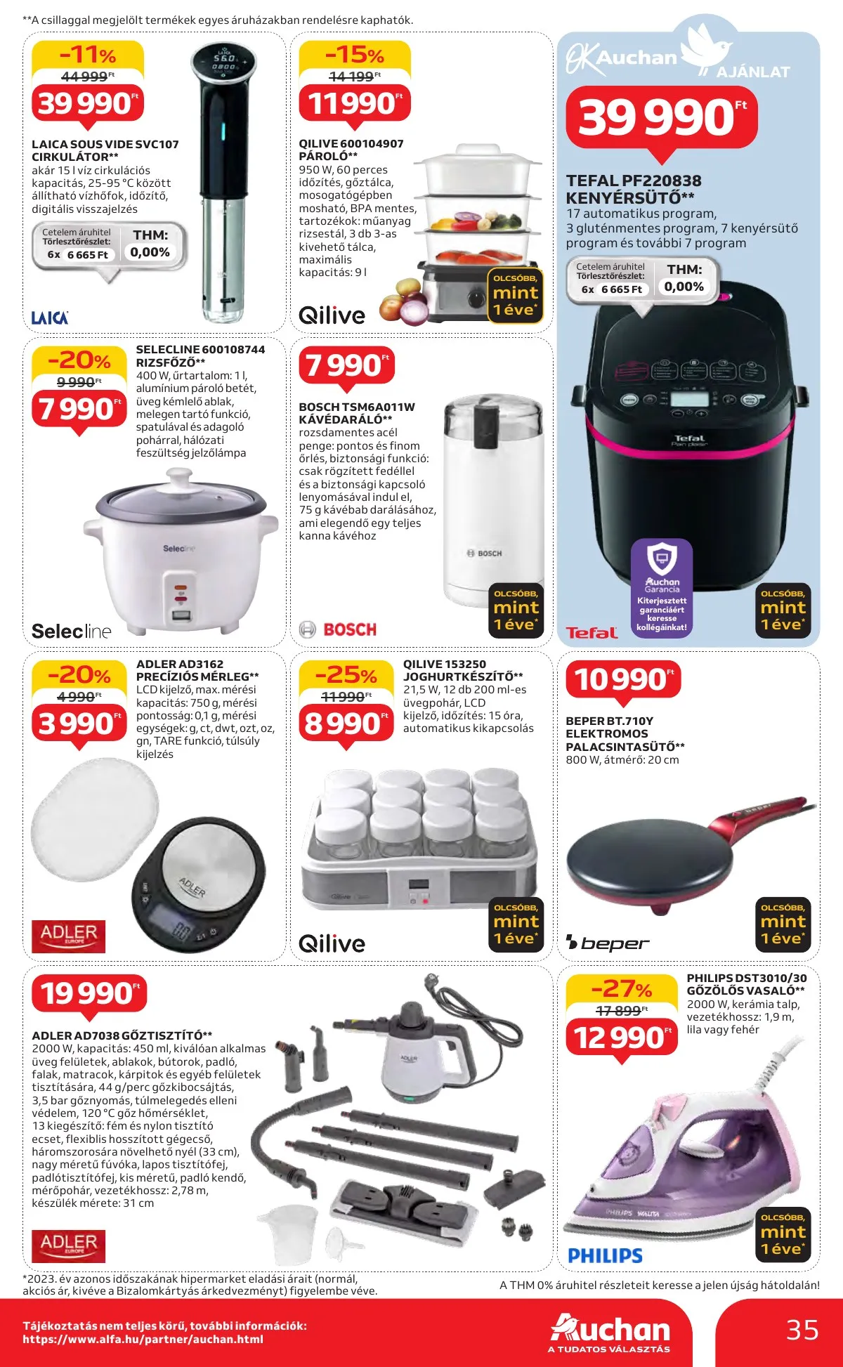 Auchan akciós újság Hipermarket 09.19–09.25 – 35. oldal
