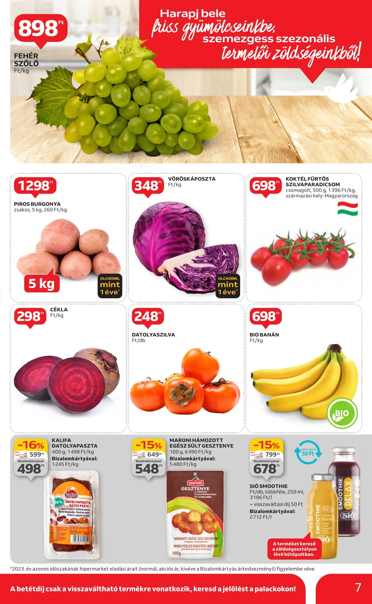 Auchan akciós újság Hipermarket 09.19–09.25 – 7. oldal