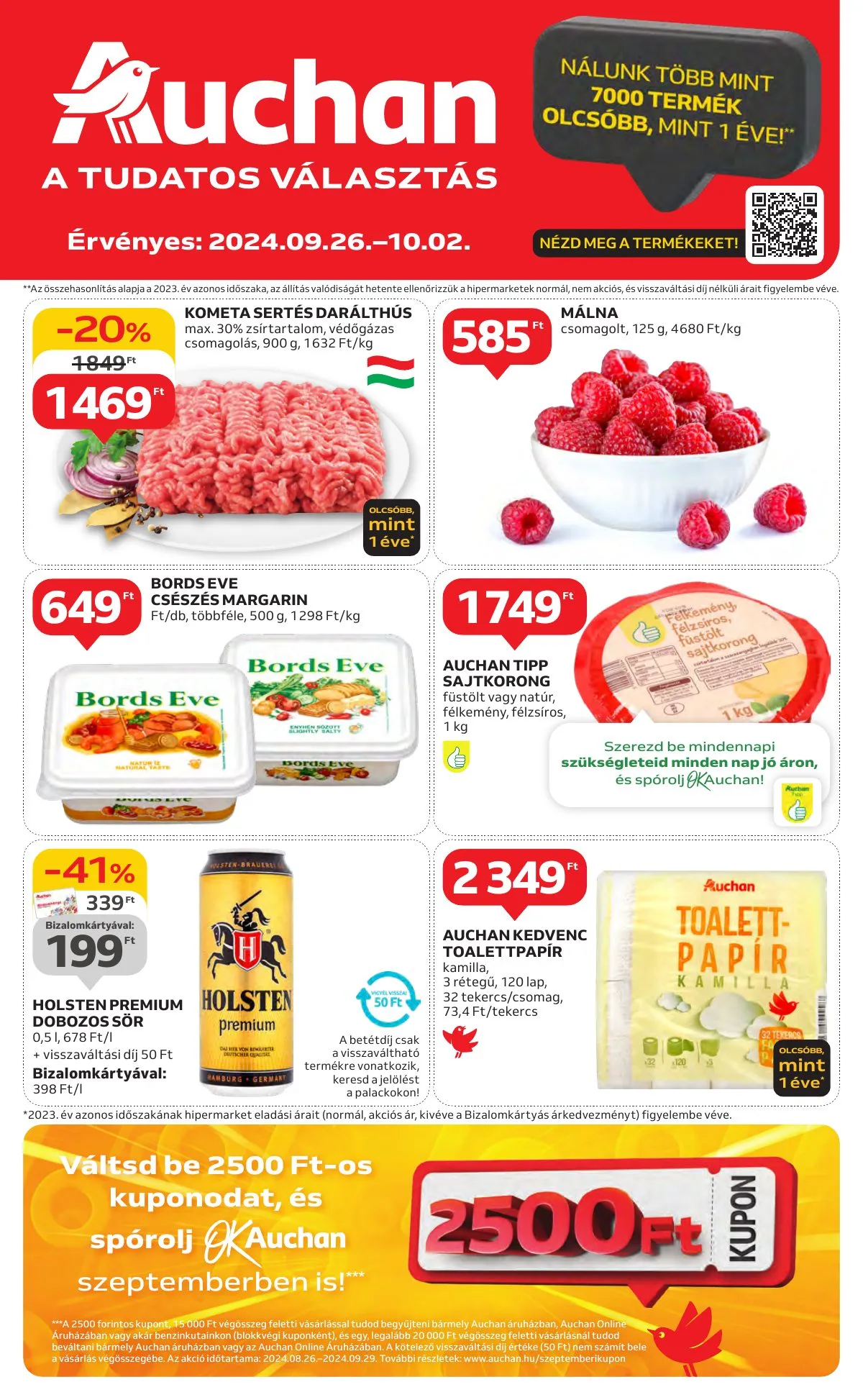 Auchan akciós újság Hipermarket 09.26–10.02